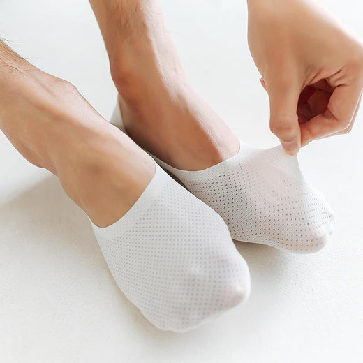 Calcetines de seda de hielo transpirables unisexo