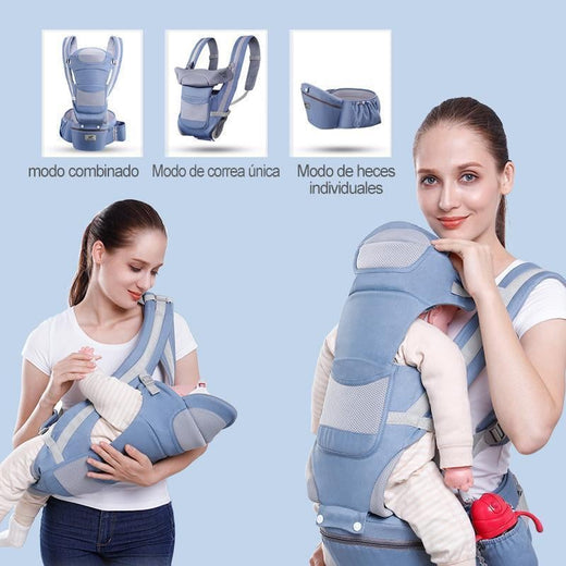 15 en 1 Portabebés ergonómico para Bebés y niños pequeños