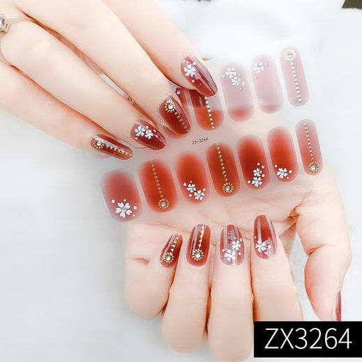3D Etiqueta de uñas de manicura DIY a prueba de agua