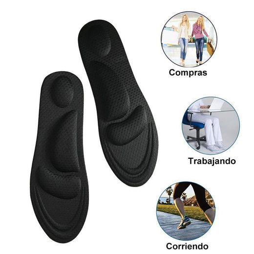 Plantillas 4D para el Alivio del Dolor