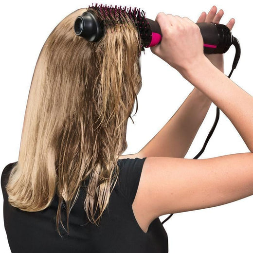 3-en-1 Multifuncional Peine Secador Mientras Mejorar el Pelo