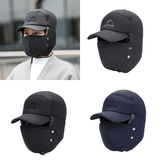 Unisex a prueba de viento y sombrero de protección y protección de la cara