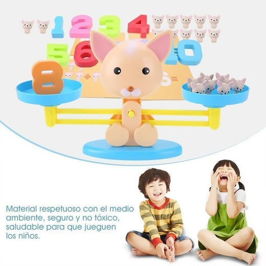 Balanza de Mono Genial Juego de Matemáticas para niños