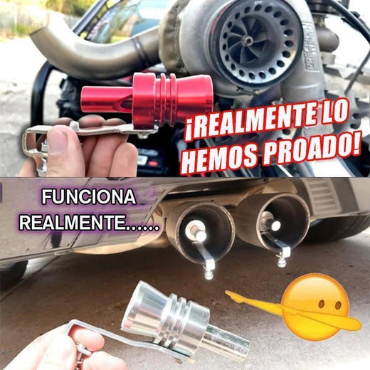 Silbato de Sonido para Tubo de Escape (Automóviles y Motocicletas)