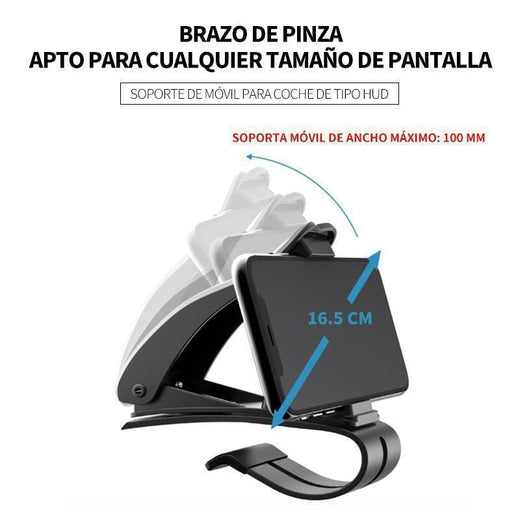 Soporte con clip de Teléfono para Coche