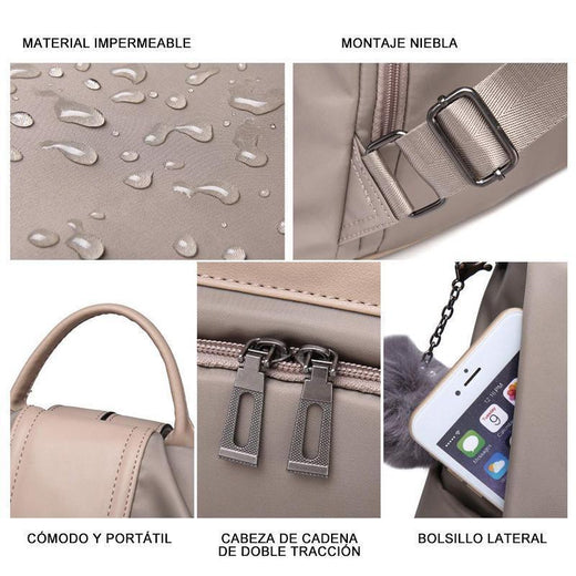 Bolso antirrobo para mujer, cómodo, seguro y multifuncional