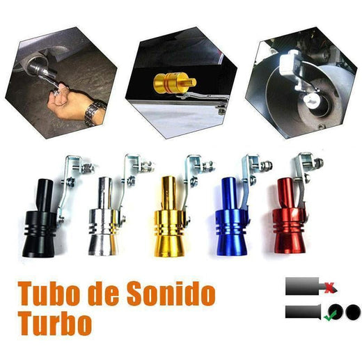 Silbato de Sonido para Tubo de Escape (Automóviles y Motocicletas)