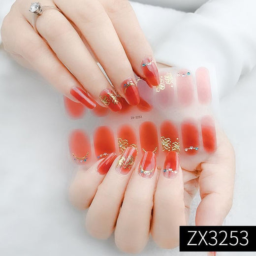 3D Etiqueta de uñas de manicura DIY a prueba de agua
