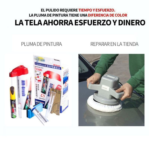 Tela mágica para eliminar los arañazos del coche