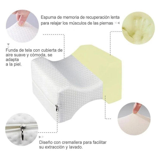 Almohadas de rodilla súper cómodas y livianas