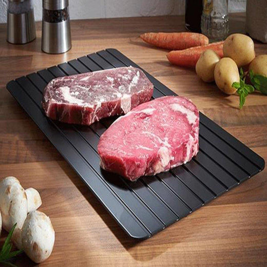 Bandeja de descongelación rápida para alimentos congelados