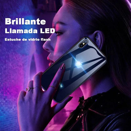 Brillante LED Llamada Flash carcasa de móvil
