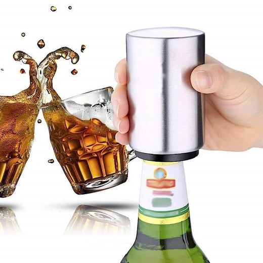 Abrebotellas de cerveza magnético-automático