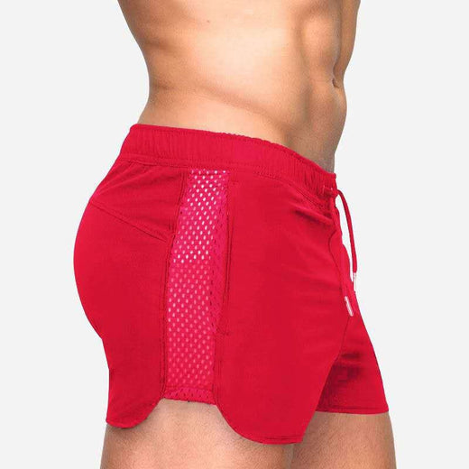 Shorts de playa de verano de malla transpirable para hombre