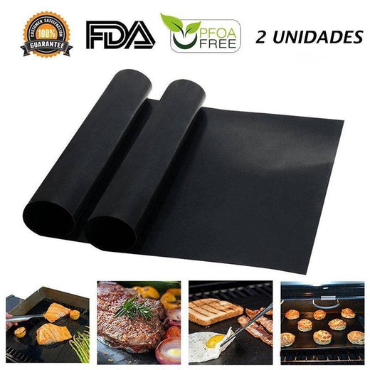 100% Antiadherente Alfombrilla para Barbacoa