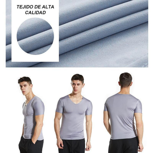 Camiseta de seda gracial