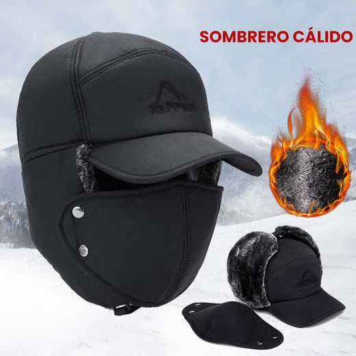 Unisex a prueba de viento y sombrero de protección y protección de la cara