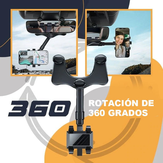 Soporte Para Teléfono Celular Giratorio Y Retráctil