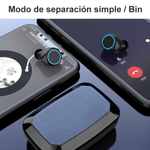 Auriculares inalámbricos con control táctil