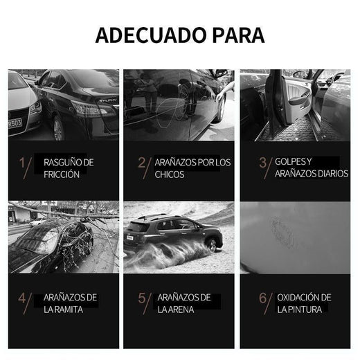 Tela mágica para eliminar los arañazos del coche