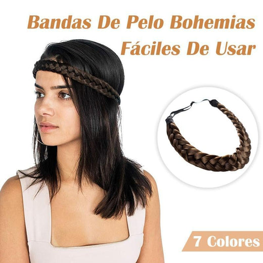 Bandas de pelo bohemias fáciles de usar