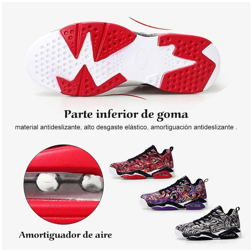 Zapatos deportivos con cojín de aire para hombre