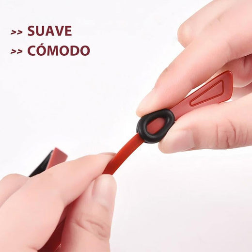 Retenedores de gafas confort antideslizantes redondos (5 pares)