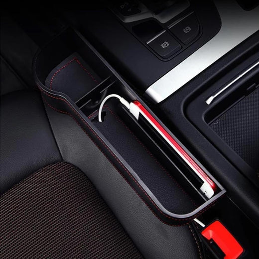 Caja de almacenamiento de ranura para asiento de automóvil