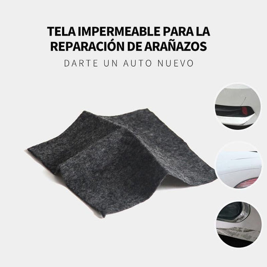 Tela mágica para eliminar los arañazos del coche