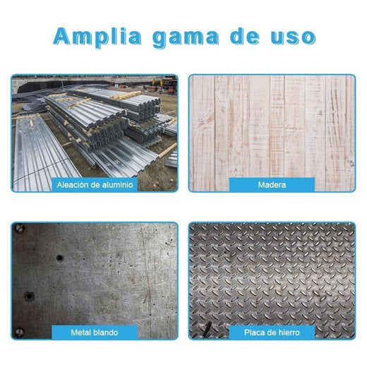 Brocas de Taladro de Perforar y Roscar 6 piezas