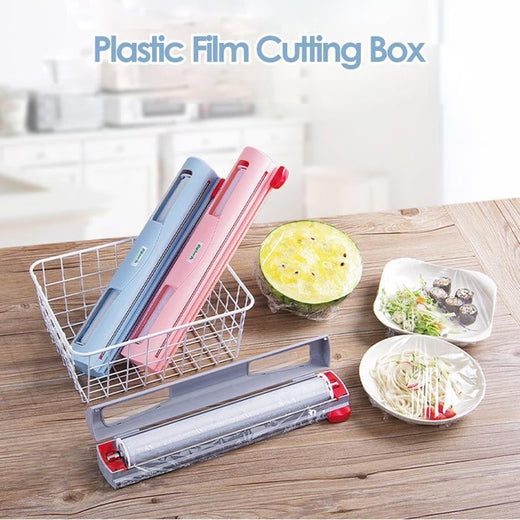 Caja de corte de película de plástico