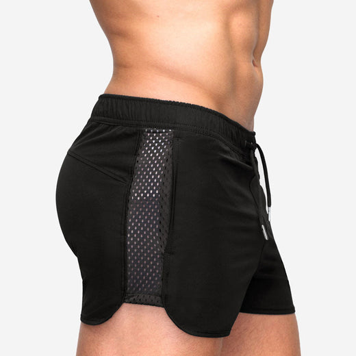 Shorts de playa de verano de malla transpirable para hombre