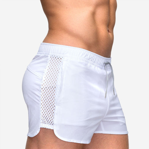 Shorts de playa de verano de malla transpirable para hombre
