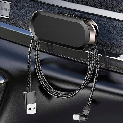 Soporte de teléfono para automóvil flexible ultra magnético