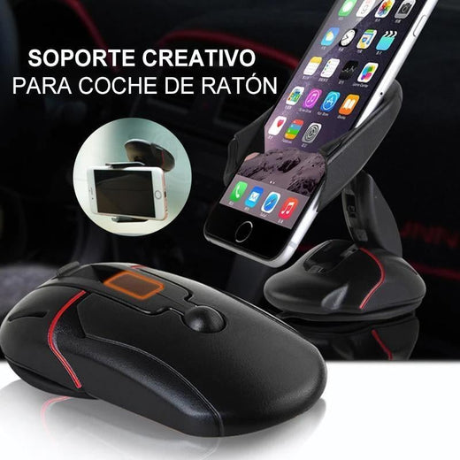 Soporte de ratón giratorio del coche del sostenedor para móvil