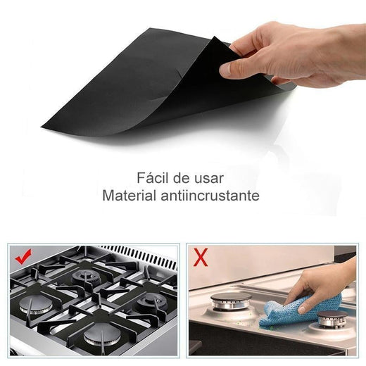 Protectores de Estufa de Gas, 4/6/10 piezas