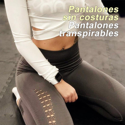 Pantalones transpirables, ajustados y de secado rápido.