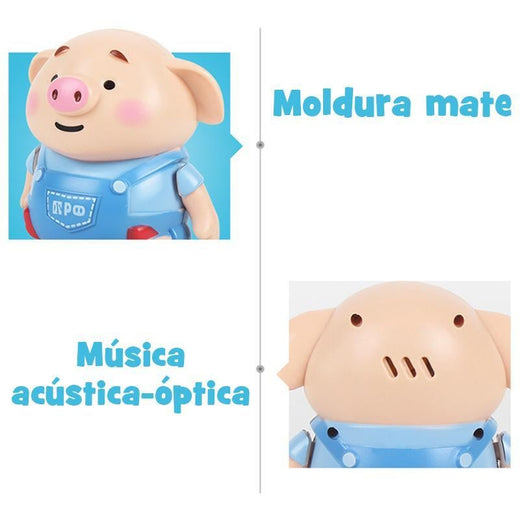 Pluma creativa educativa de Juguete Inductivo Cerdito