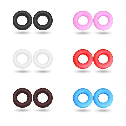 Retenedores de gafas confort antideslizantes redondos (5 pares)