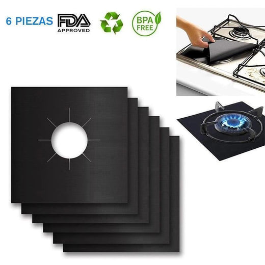 Protectores de Estufa de Gas, 4/6/10 piezas