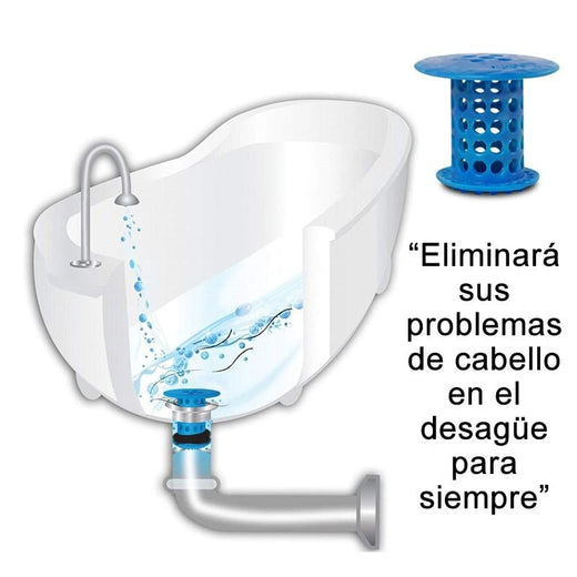 Protector de drenaje anti-obstrucción