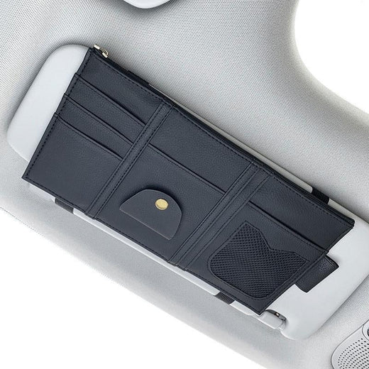 Bolsa de almacenamiento de coche Organizador de tarjetas Sunglass