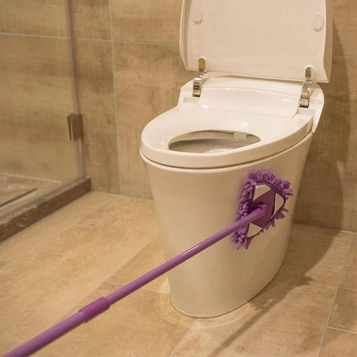 Trapeador de limpieza triangular ajustable giratorio