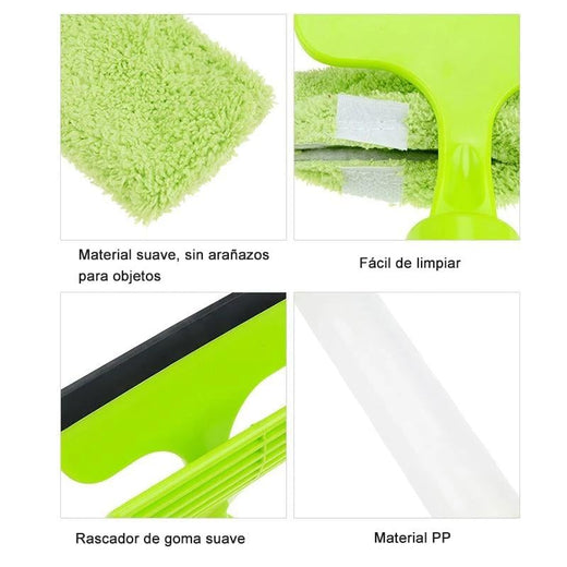 3 en 1 Herramienta de limpieza de ventanas multifuncional