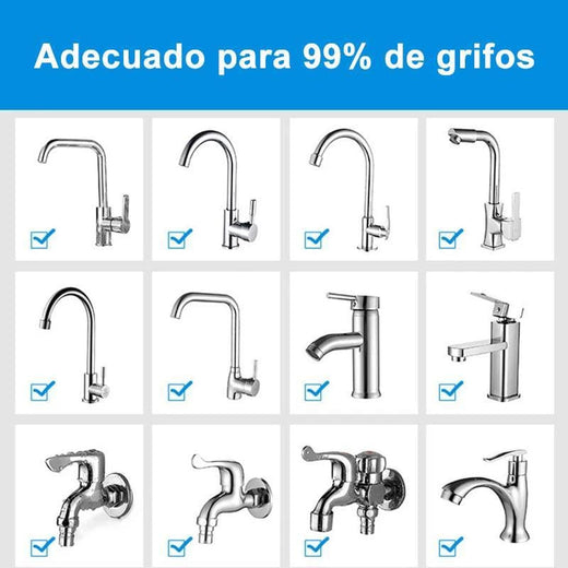 Cabezal de grifo giratorio bubbler