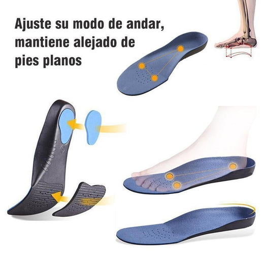 Plantilla para corregir pies planos