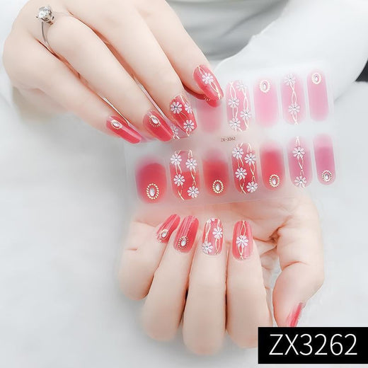 3D Etiqueta de uñas de manicura DIY a prueba de agua
