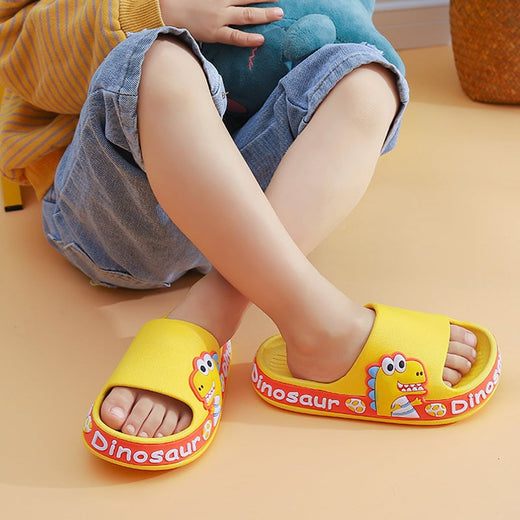 Zapatillas De Casa Para Niños Con Dibujos De Dinosaurios