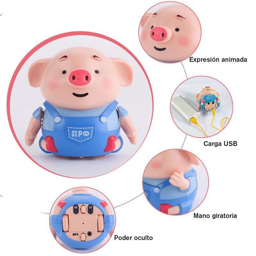 Pluma creativa educativa de Juguete Inductivo Cerdito