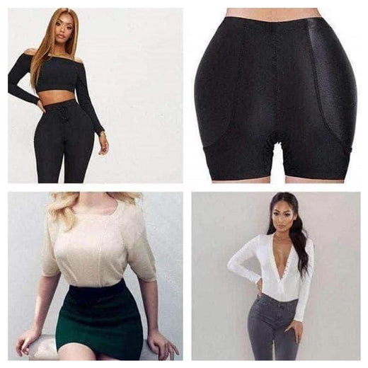 Ropa interior para levantar glúte0s con almohadillas de esponja